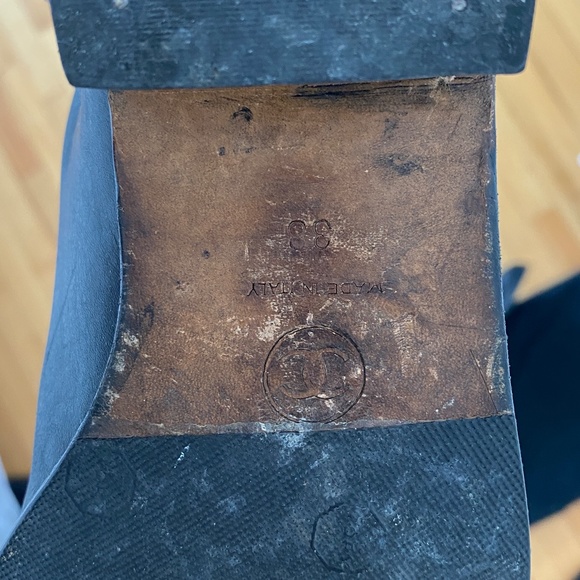 CHANEL Riding Interlocking CC Logo Riding Boots Size: 8 | IT 38 - Picture 9 of 12
